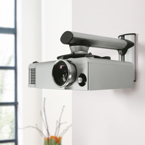 Vogel's EPW 6565, Soporte de Pared para Proyector, Inclinable 20º y Giratorio 360º, Máx 10 Kg