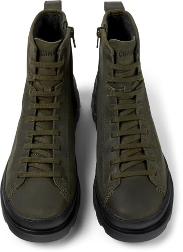 Camper Brutus K400325, Bota Media Pantorrilla, Mujer, Verde 037, 37 EU