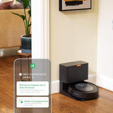 Robot Aspirador y friegasuelos 2en1 Roomba Combo j5+ con autovaciado Suciedad - Detección Suciedad - Ideal Mascotas - Mapeo avanzado - Detecta y Evita Objetos - Recarga y reanuda - Control Voz y App