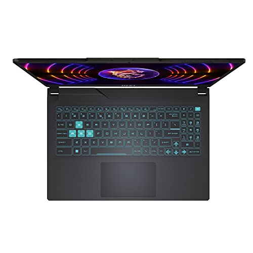 Msi Cyborg 15 A13VE-840XES Ordenador Portátil Gaming 15.6" FHD 144Hz (Intel Core i5-13420H, 16GB RAM, 512GB SSD, RTX 4050-6GB, Sin Sistema Operativo) Negro Traslucido, Teclado QWERTY Español