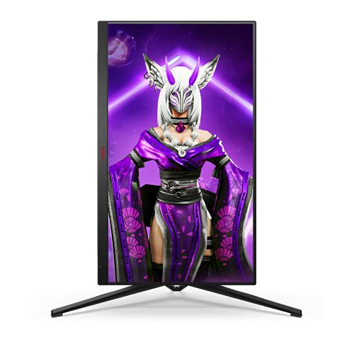 AOC Agon AG274QXM - Monitor IPS, 1 ms, Mini LED, diseño RGB, HDR 1000, KVM, Ajuste de Altura, Mini LED, FreeSync Premium Pro, 27 Pulgadas QHD 170Hz, Negro