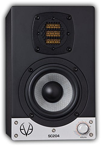 EVE audio SC204 Negro Altavoz - Altavoces (De 2 vías, 1.0 Canales, Alámbrico, 64-21000 Hz, Negro)