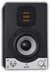 EVE audio SC204 Negro Altavoz - Altavoces (De 2 vías, 1.0 Canales, Alámbrico, 64-21000 Hz, Negro)