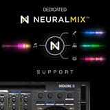 Reloop Mixon 8 Pro | 4-Kanal -Multi-Platform-Performance-Controller für Serato & djay, Jogwheel -Displays & 4 Instant-FX-Kippschalter, Dual-Audio-Interface mit USB-C & Stand-Alone-Mixing