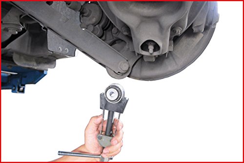 KS Tools 700.2145 Juego de herramientas de silentblock para ejes traseros BMW, 10 pzs