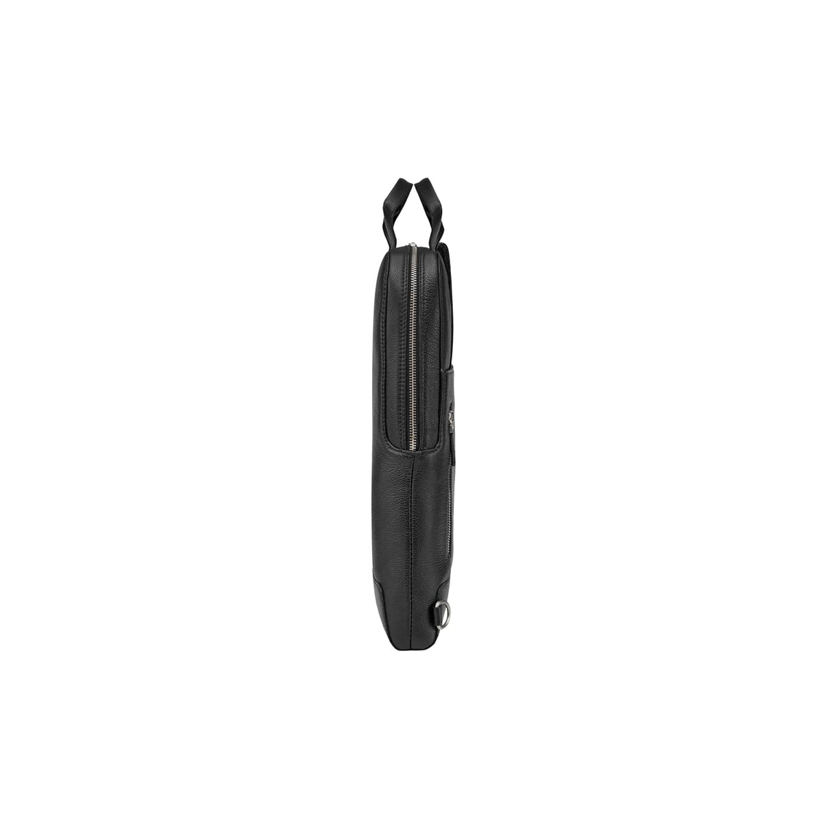 Moleskine Device Bag Colección Classic Leather, Bolsa Porta PC Vertical en Cuero, Mochila Porta PC para Laptop, Notebook, iPad, Computadora hasta 15'', Dimensiones 30 x 8,5 x 40 cm, Color Negro