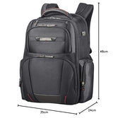Samsonite Pro -DLX 5-15.6 pulgadas de mochila para laptop expandible, 44.5 cm, 21/26 L, negro (negro)