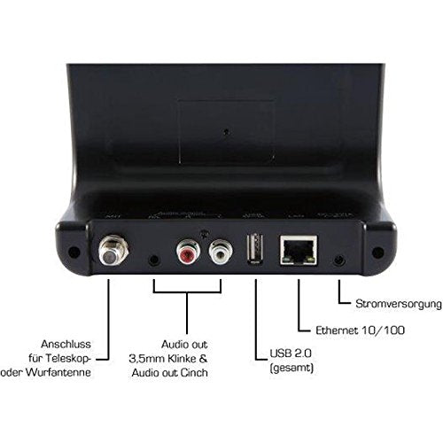 Imperial DABMAN i400 HiFi Adaptador Bluetooth/WiFi, Color: Negro