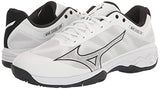 Mizuno Wave Exceed Light para Hombre, Blanco/Negro, 11.5, Blanco/Negro, 45 EU