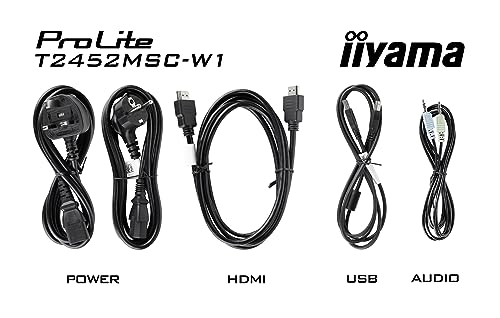 iiyama Monitor T2452MSC-W1-23.8", IPS, 1920x1080/75Hz, 1H1DP