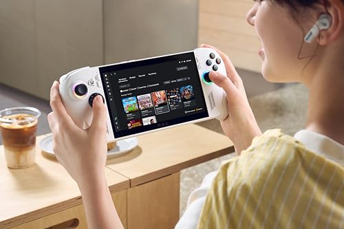 ASUS ROG Xbox Ally - Consola Portátil Gaming 7" Full HD 120Hz (AMD Ryzen Z2 A, 16GB RAM, 512GB SSD, Batería 60Wh, Windows 11, Consigue 3 meses gratis de Game Pass Premium) - Color Blanca