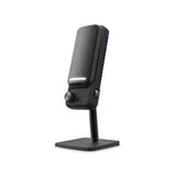 NZXT Capsule Elite - Micrófono de Condensador USB prémium para Gaming, Streaming, podcasting y grabación - Sonido Estudio - Diseño multiposición - Software DTS - Iluminación RGB - Negro