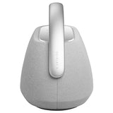Harman Kardon Go Plus Play 3 Altavoz portátil, con Sonido estéreo, diseño Elegante, tecnología Bluetooth, Controles táctiles intuitivos y duración de batería de hasta 8 hrs, Gris, Enchufe EU (Tipo C)