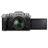 Fujifilm X-T4 - Kit de cámara con objetivo XF18-55/2.8-4, Color Plateado