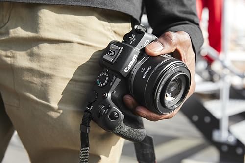 Canon Objetivo RF 50mm F1.8 STM - Lente estándar, para Retratos y Calle Incluso en Baja iluminación, Nítido, Ligero y Compacto, Enfoque silencioso, Montura RF Compatible con Sistema EOS R, Negro