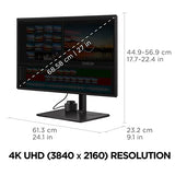 ViewSonic Monitor 27" LED IPS Flicker Free