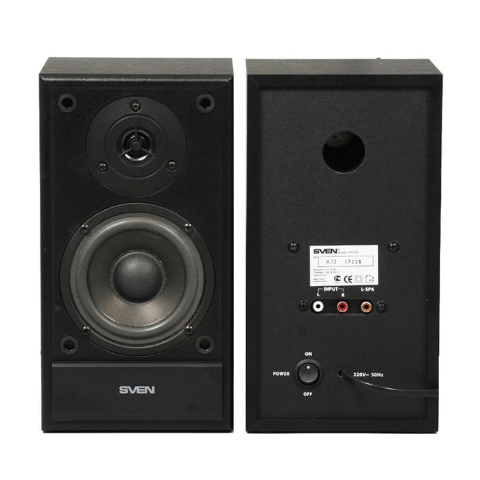 SVEN SPS-702 46 W Negro ALÁMBRICO