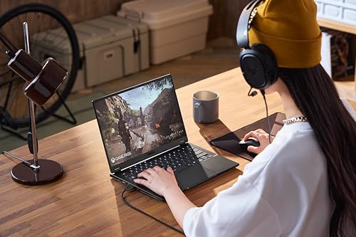 ASUS TUF Gaming FA401UV-RG002 - Ordenador Portátil Gaming de 14" WQXGA (AMD Ryzen 7 8845HS, 32GB RAM, 1TB SSD, NVIDIA RTX 4060 8GB, Sin Sistema Operativo) Gris Jager - Teclado QWERTY español