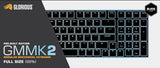 Glorious Gaming GMMK 2 Full Size (96%) - Teclado gaming mecánico, carcasa de aluminio, personalizable, keycaps dobles, switches Glorious Fox, RGB, distribuciones QWERTY español - Negro