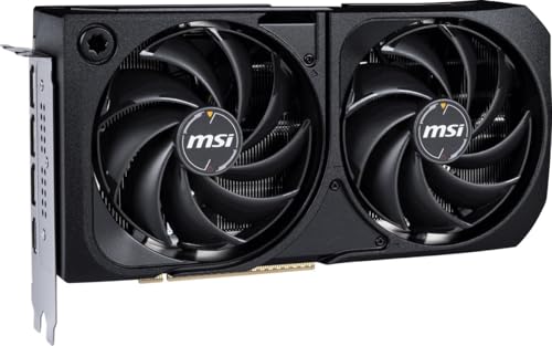 MSI GeForce RTX 5070 12G Shadow 2X OC - Tarjeta gráfica Extreme Performance: 2557 MHz, 28 Gbps, 12GB GDDR7, 192-bit, PCI Express® Gen 5