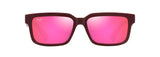 Maui Jim Hiapo AF Gafas, Matte Burgundy, 56-16-145 Unisex Adulto