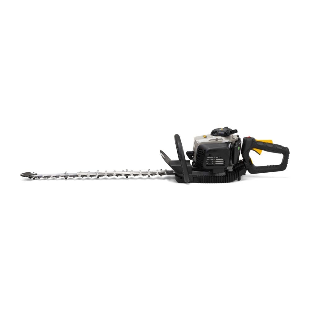 Alpina Cortasetos de Gasolina AHT 555, Espacio Entre Dientes 35 mm, Cuchillas de Doble Corte de 70 cm, Motor de 22,5 CC, 650 W, Empuñadura Posterior giratoria, Cubrecuchillas Incluido
