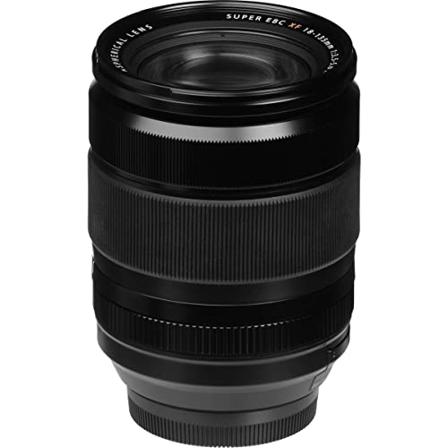Fujifilm Fujinon - XF18-135mm F3.5-5.6 R OIS WR (Distancia Focal 18-135mm, Apertura f/3.5-5.6, Zoom óptico 7.5X,estabilizador óptico, diámetro: 67 mm), Negro