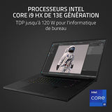 Razer Blade 18 - Ordenador portátil Gaming de 18 Pulgadas - Nvidia RTX 4090 - Intel Core i9-13950HX - Pantalla 18" 240Hz QHD - 32GB RAM DDR5-2TB SSD - Teclado francés AZERTY, Negro