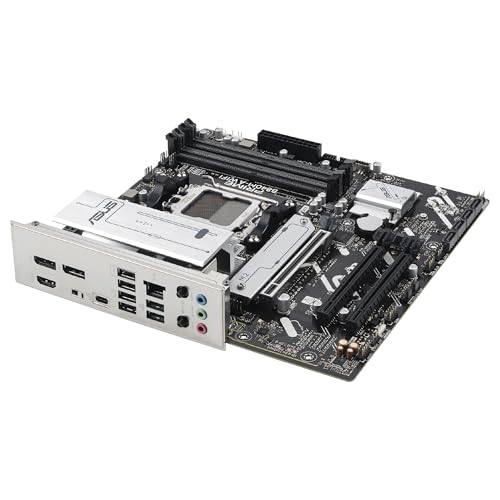 ASUS Prime B840M-A WiFi - Placa Base AMD B840 mATX, DDR5, PCIe 4.0 Ready, Tres Ranuras M.2, Wi-Fi 6E, Realtek 2.5Gb Ethernet, DisplayPort, HDMI, USB Tipo-C 5 Gbps, BIOS Flashback, Aura Sync