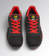 Diadora Utility Glove Monster Low S1ps Fo HRO, Zapatos de Seguridad y contra Incendios Unisex Adulto, Negro y Rojo, 44 EU
