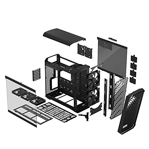 FRACTAL DESIGN Caja Torrent Negra Cristal Templado Light Tint (FD-C-TOR1A-01)