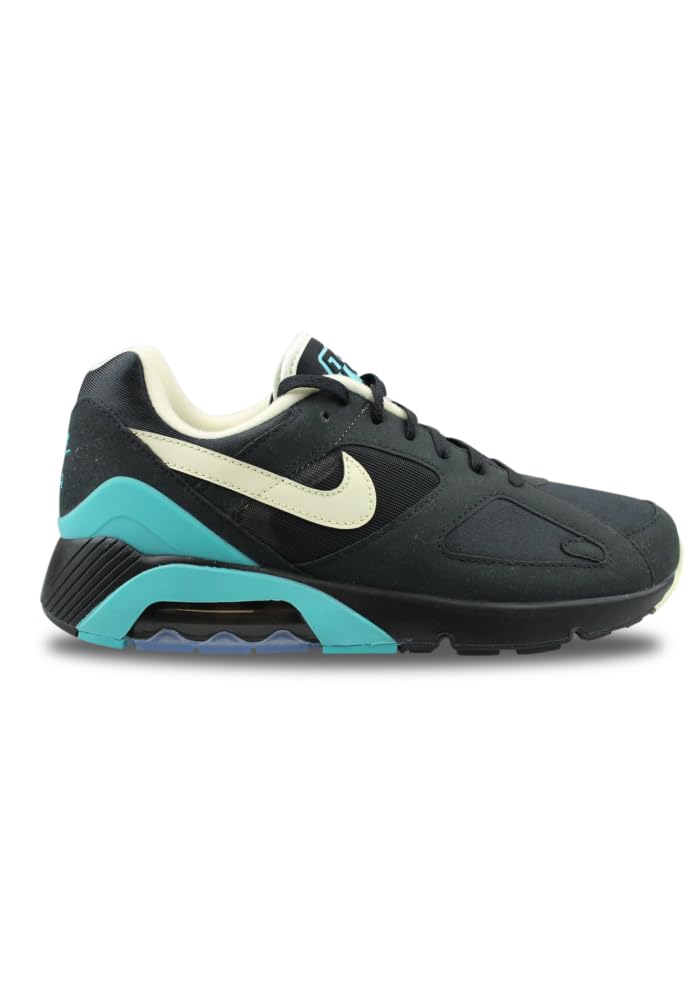 NIKE Air 180, Sneaker Hombre, Black Alabaster Dusty Cactus, 42.5 EU