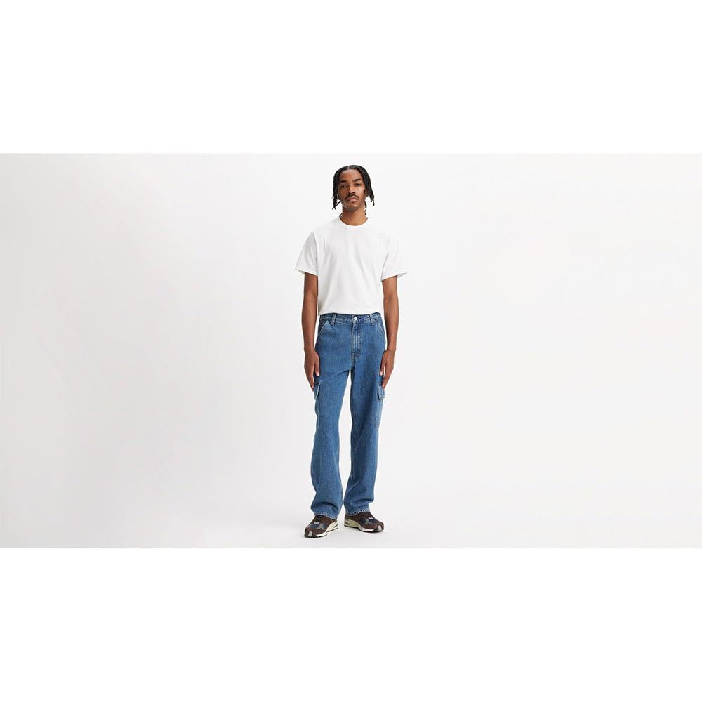 Levi's 568 Loose Strt Cargo Jeans, Get Involved T2, 30W / 32L Hombres
