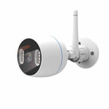 Eden pulse Cámara exterior 1080p, 2MP, visión nocturna a color, ideal para vigilancia y seguridad en exteriores.