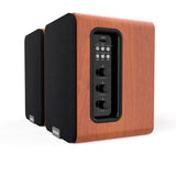 Aiwa Altavoces Activos ASP-A 200 (Potencia 2 X 25W RMS, HDMI-ARC, COAXIAL, RCA-Audio). Color Marrón