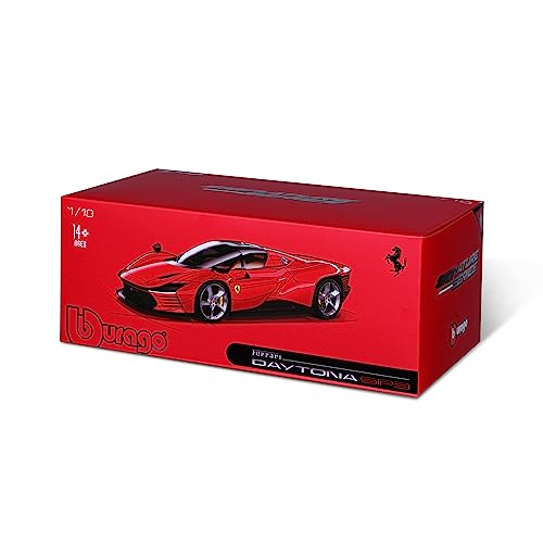 Burago- Maqueta Coche, Color Rosso Corsa 322 (78084)