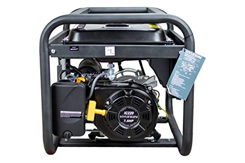 Hyundai HY4100L Generador Gasolina Monofásico Negro