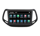 Radio de Coche para Jeep Compass Android GPS Bluetooth WiFi USB Dab+ Touchscreen 10" 8core Carplay AndroidAuto