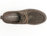 Calvin Klein Náuticos Hombre Hybrid Apron Laceup Shoe Calzado, Marrón (Triple Slate Black), 45
