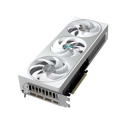 Gigabyte GeForce RTX 5070 Aero OC 12G Tarjeta Gráfica - 12GB GDDR7, 192 bits, PCI-E 5.0, 2625 MHz Core Clock, 3 x DP 2.1a, 1 x HDMI 2.1b, NVIDIA DLSS 4, GV-N5070AERO OC-12GD