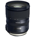 Tamron T81065 - Objetivo para cámara Canon (SP 24-70mm, Apertura F/2.8 Di, Rendimiento de estabilización VC USD G2, A032) Negro