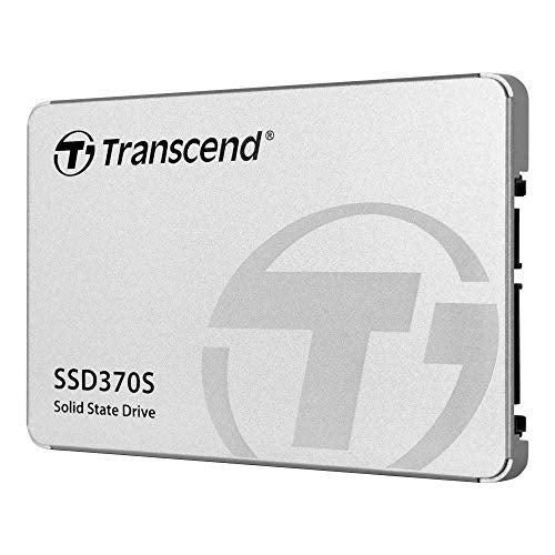 Transcend 256GB SSD370S 2.5 Pulgadas SATA III 6 Gb/s Disco de Estado Sólido Interno MLC NAND TS256GSSD370S