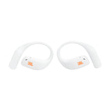 JBL Endurance Zone Auriculares Deportivos inalámbricos Abiertos True Wireless, diseño ergonómico de Gancho, OpenSound, 32 h de autonomía, Resistencia IP68, Google Finder, Blanco