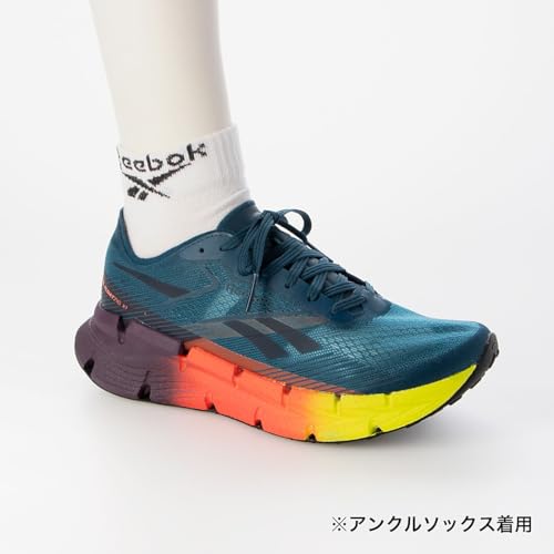 Reebok Floatzig X1, Zapatillas Unisex Adulto, Escape Blue Digitl Lime Coral, 43 EU