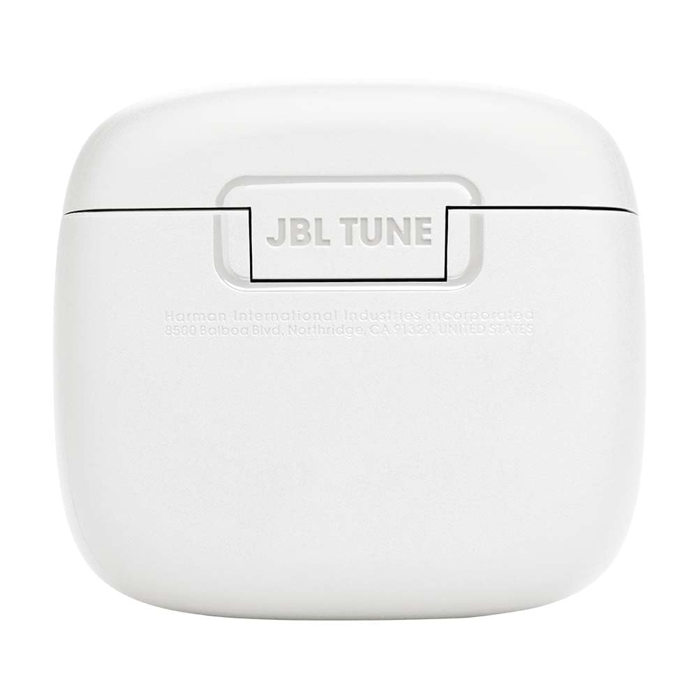 JBL Tune Flex TWS, Auriculares In Ear inalámbricos con cancelación activa del ruido, graves potentes, resistencia al agua IPX4, 8 a 24h de batería, estuche de carga, blanco