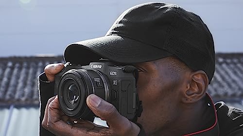 Canon Objetivo RF 50mm F1.8 STM - Lente estándar, para Retratos y Calle Incluso en Baja iluminación, Nítido, Ligero y Compacto, Enfoque silencioso, Montura RF Compatible con Sistema EOS R, Negro