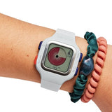 TIME TIMER Reloj — Analógico y Digital Visual de 12 Horas o 24 Horas — para el Aprendizaje de los niños, la Toma de exámenes y el Seguimiento del Entrenamiento (Blanco Ártico, Pequeño)