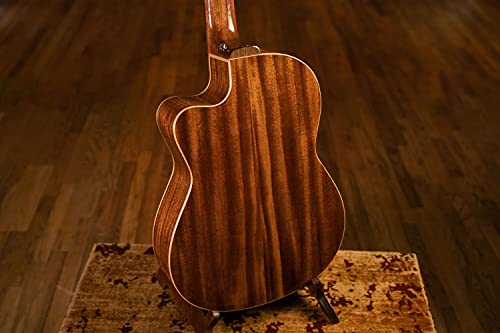 ORTEGA Performer Series Concert Guitar 44 Mástil delgado Tapa de abeto y Preamp y funda RCE238SN-FT