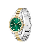 Lacoste Reloj con Movimiento de Cuarzo de Tres Manecillas para Mujer Colección Capucine con Correa de Acero Inoxidable Bicolor - 2001415
