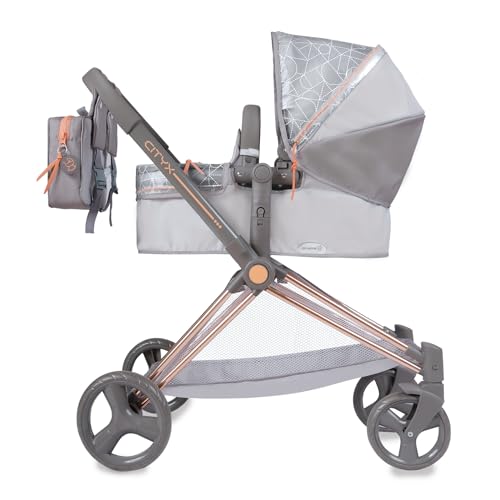 Coche de muñeca 3x1 Plegable - Novedad, para muñecas de hasta 50 cm.